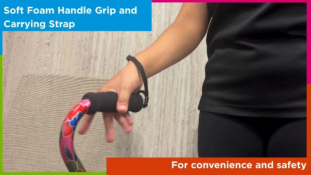 Amazon.com: Nova Joy Designer Offset Quad Cane for Seniors